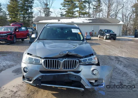 2016 BMW X3 xDrive35I from USA, damaged, VIN 5UXWX7C54G0S17954
